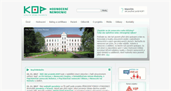 Desktop Screenshot of hodnoceni-nemocnic.cz