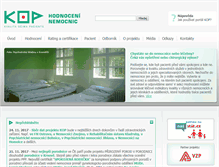 Tablet Screenshot of hodnoceni-nemocnic.cz